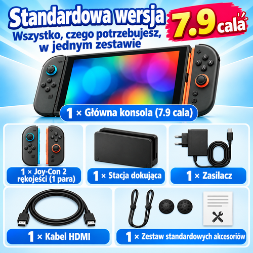 Przenośna konsola do gier dla całej rodziny