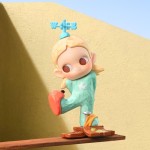 POPMART Zsiga w słońcu seria figurek blind box modne zabawki ozdoby prezent świąteczny