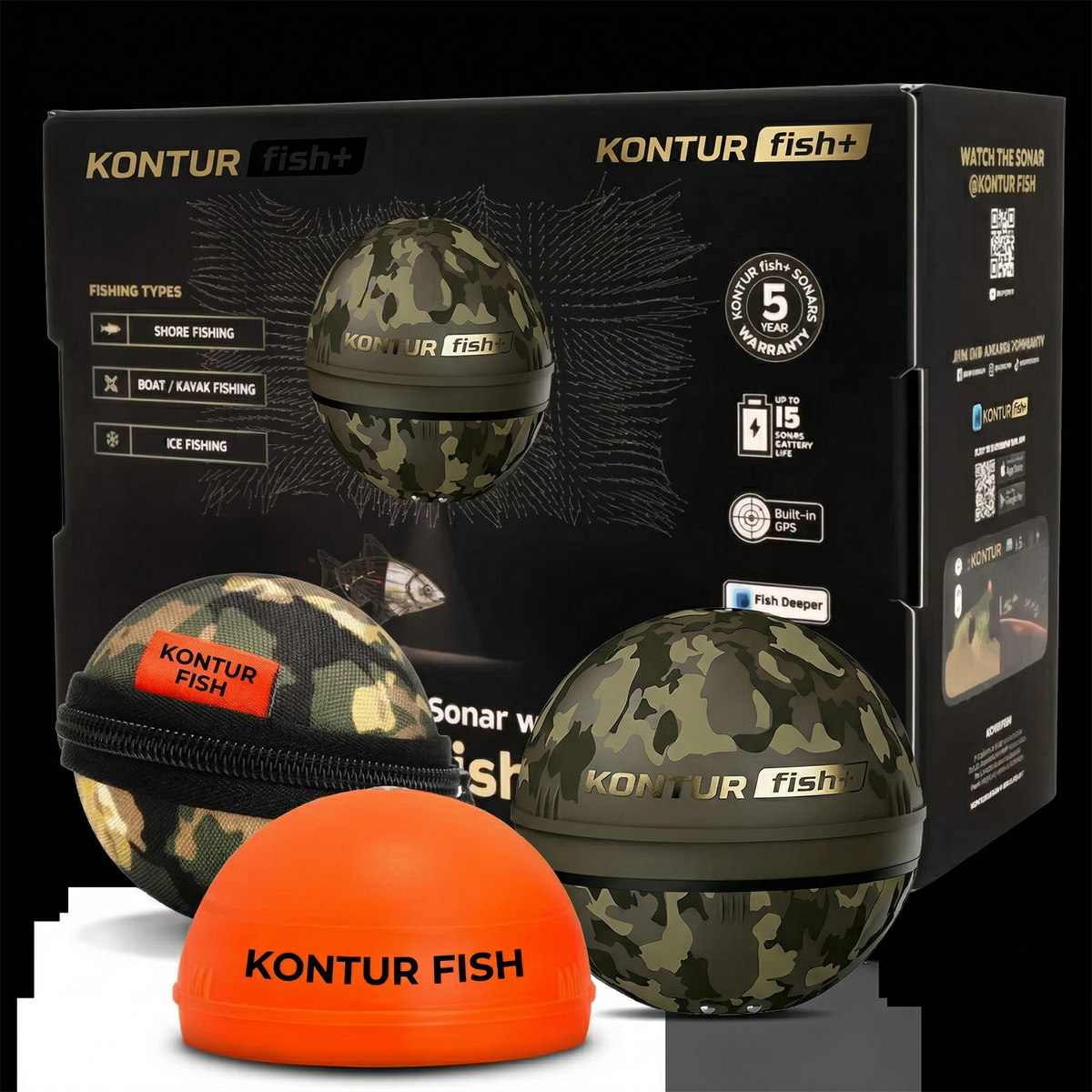 Wykorzystuje sztuczną inteligencję do wykrywania ławic ryb i tworzenia dwu- i trójwymiarowych map twardości wody i roślinności podwodnej. To najnowocześniejszy inteligentny, rozkładany sonar, jaki kiedykolwiek powstał.