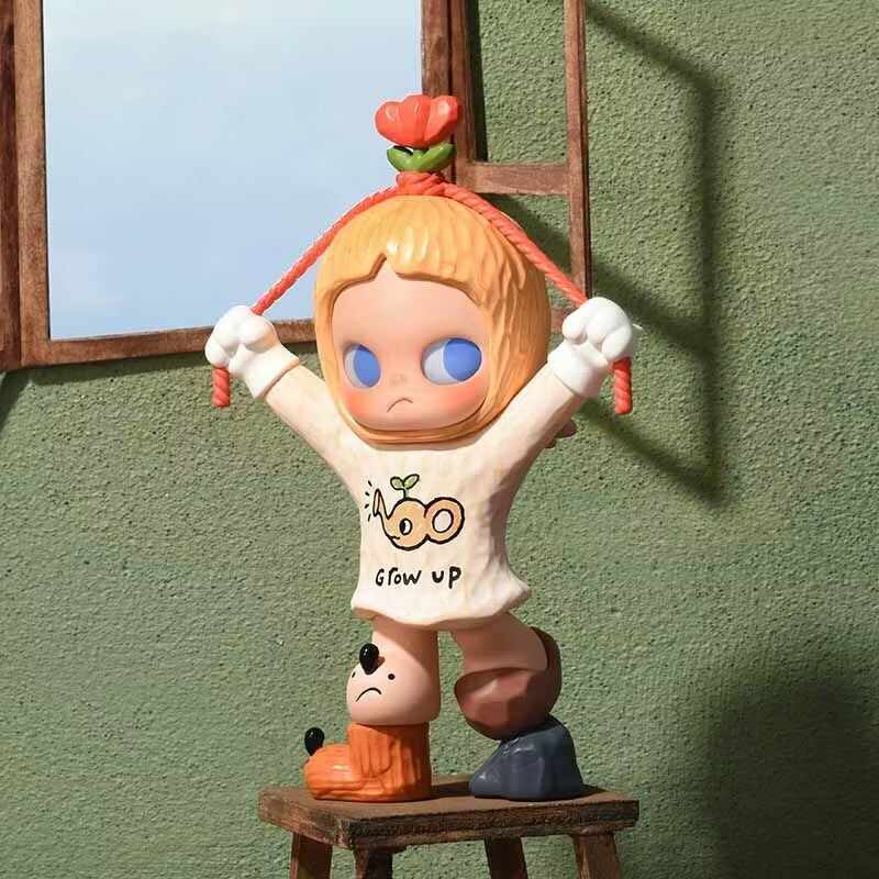 POPMART Zsiga w słońcu seria figurek blind box modne zabawki ozdoby prezent świąteczny