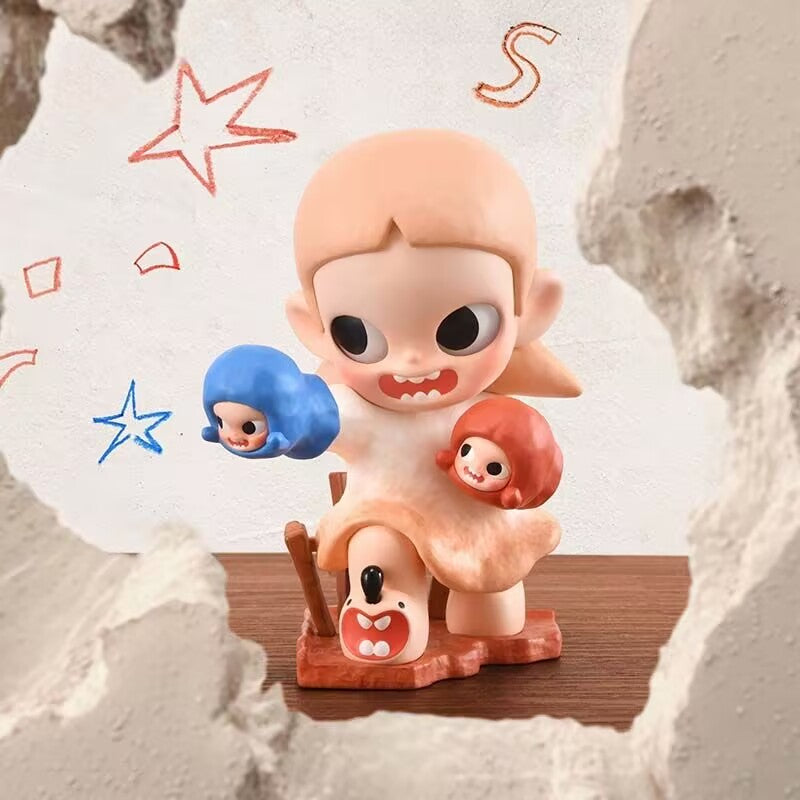 POPMART Zsiga w słońcu seria figurek blind box modne zabawki ozdoby prezent świąteczny
